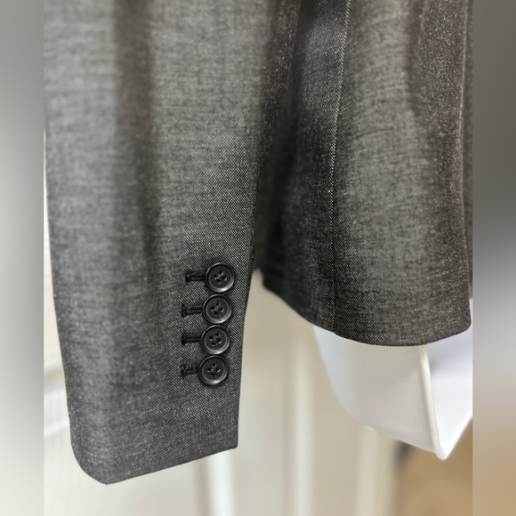 EXPRESS Dark Gray Blazer NWT Size 12 - Picture 6 of 6